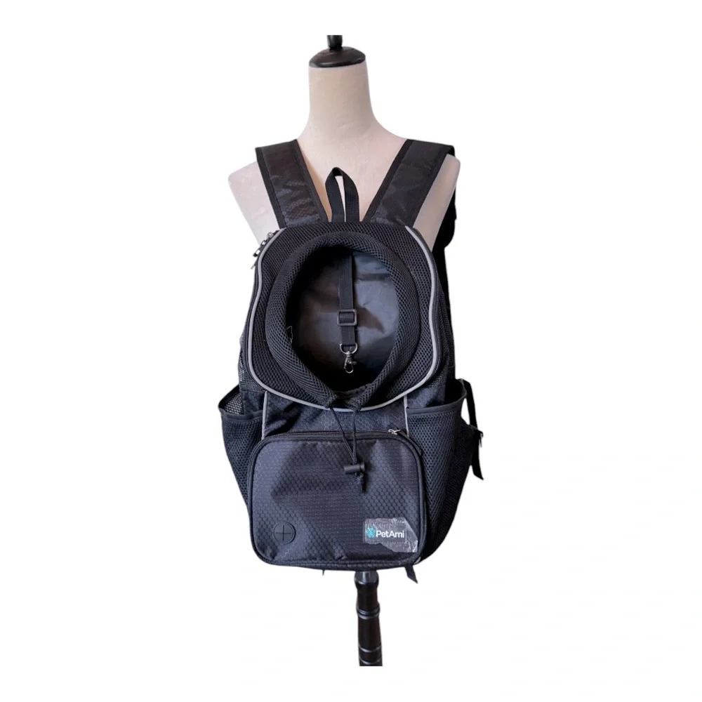 Deluxe PETAMI Pet Carrier Front and Back Pack